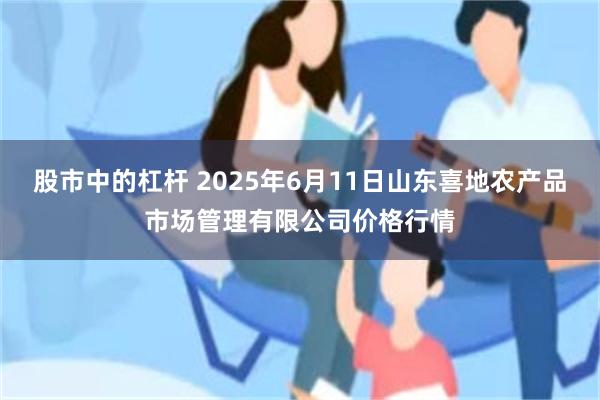 股市中的杠杆 2025年6月11日山东喜地农产品市场管理有限公司价格行情
